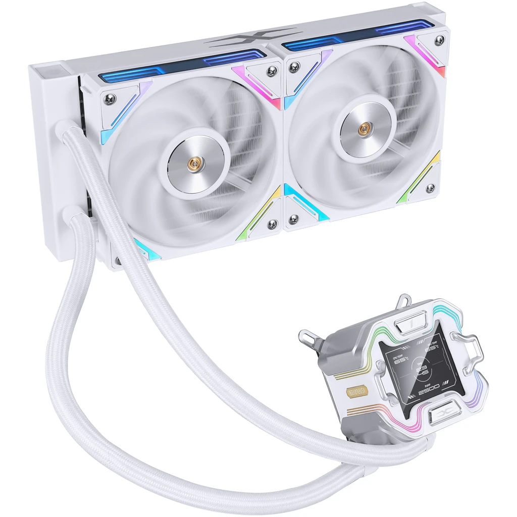 Система жидкостного охлаждения 1STPLAYER X-240 White - X-240-WH
