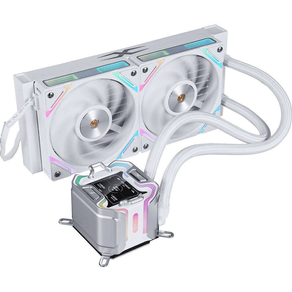 Система жидкостного охлаждения 1STPLAYER X-240 White - X-240-WH - фото 2