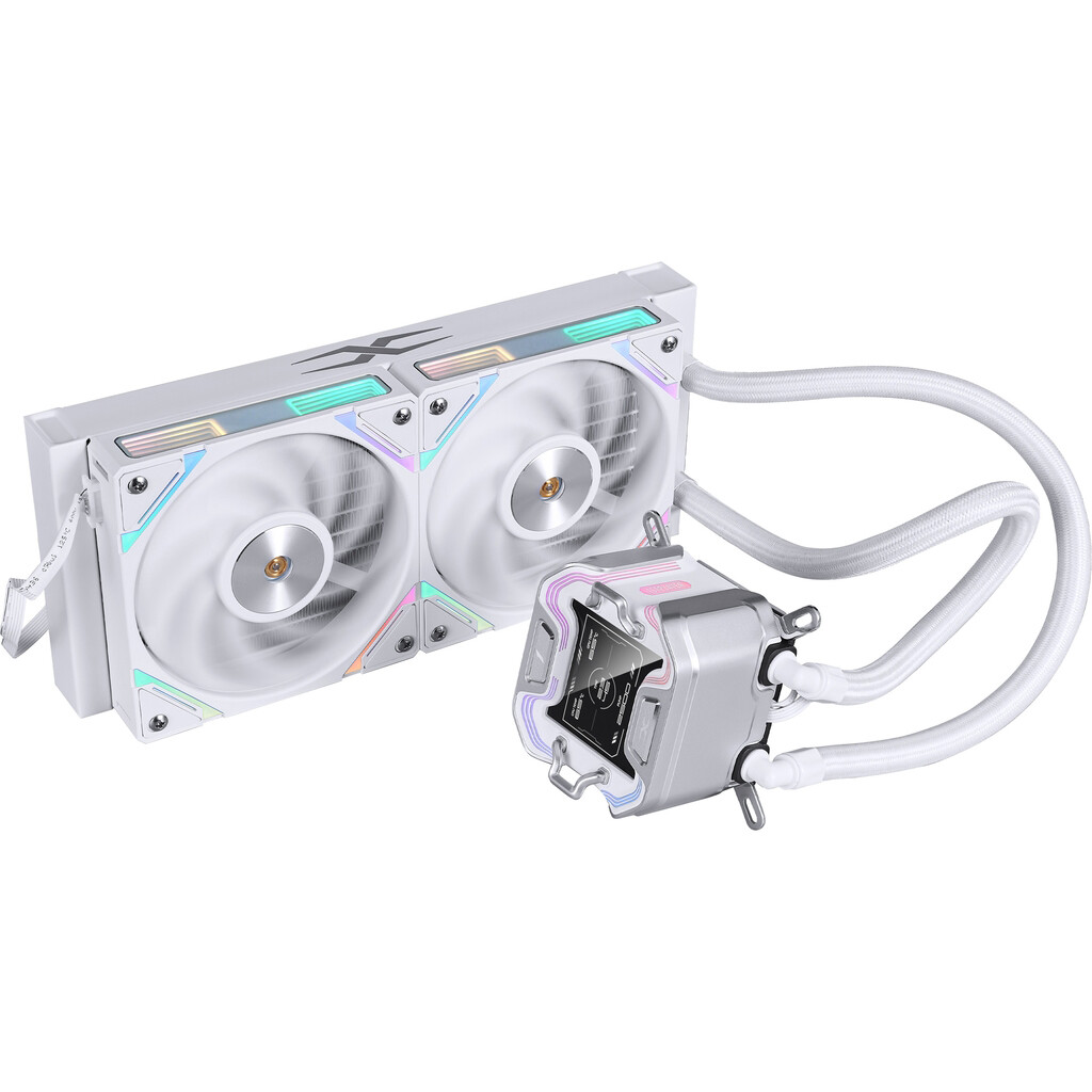 Система жидкостного охлаждения 1STPLAYER X-240 White - X-240-WH - фото 5