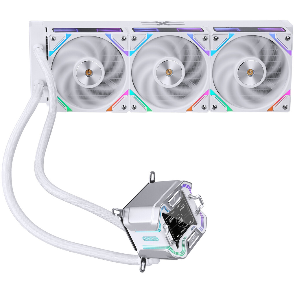 Система жидкостного охлаждения 1STPLAYER X-360 White - X-360-WH - фото 6