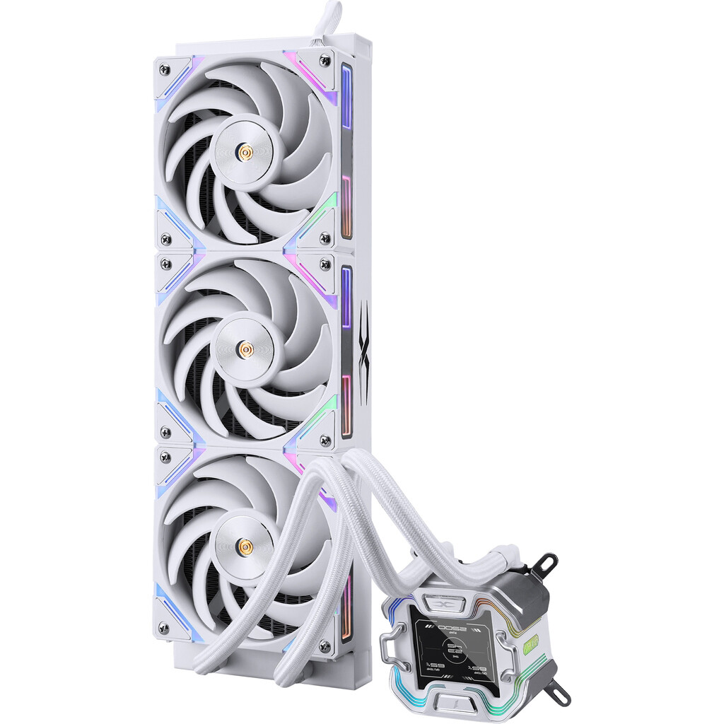 Система жидкостного охлаждения 1STPLAYER X-360 White - X-360-WH - фото 7