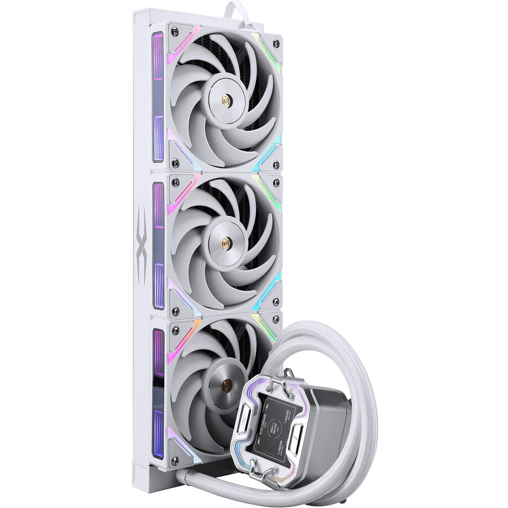 Система жидкостного охлаждения 1STPLAYER X-360 White - X-360-WH - фото 8