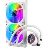 Система жидкостного охлаждения 1STPLAYER TS4 240 White (TS4-240-WH)