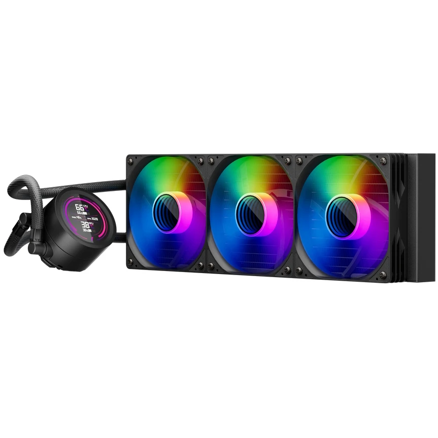 Система жидкостного охлаждения 1STPLAYER TS4 360 Black - TS4-360-BK - фото 3