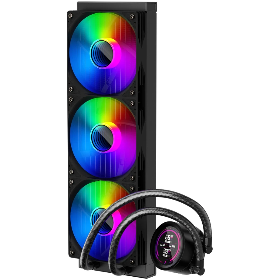 Система жидкостного охлаждения 1STPLAYER TS4 360 Black - TS4-360-BK - фото 5