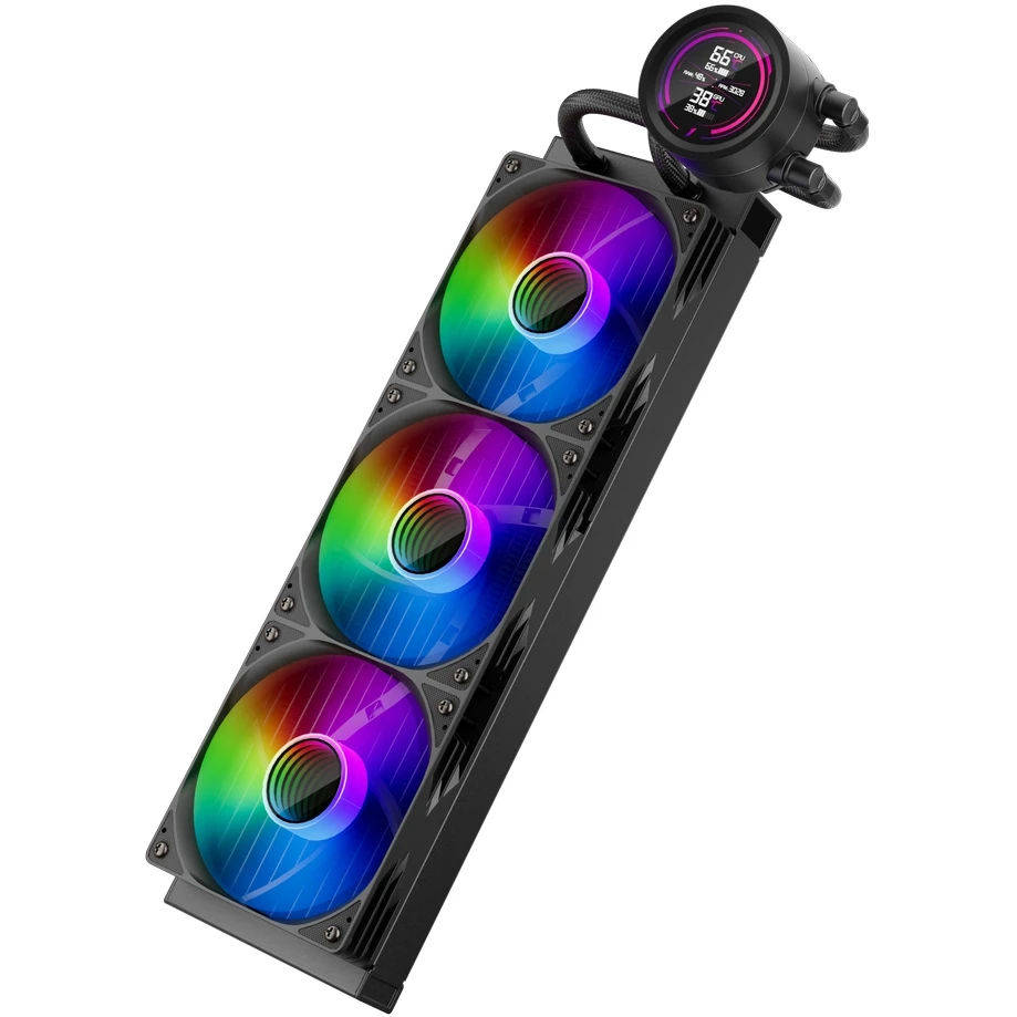 Система жидкостного охлаждения 1STPLAYER TS4 360 Black - TS4-360-BK - фото 6