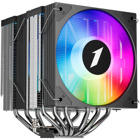 Кулер 1STPLAYER CRYO CY12L-D Black - CY12L-D-BK - фото 3