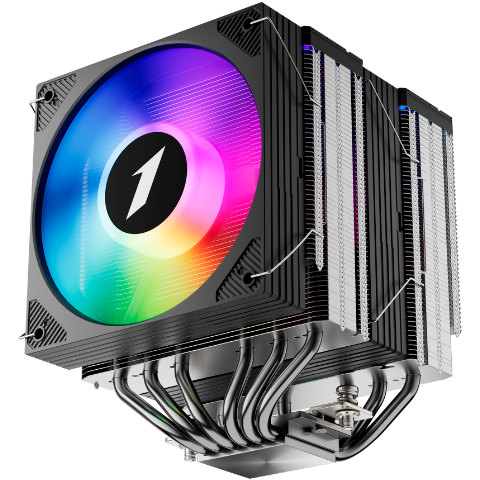 Кулер 1STPLAYER CRYO CY12L-D Black - CY12L-D-BK - фото 4