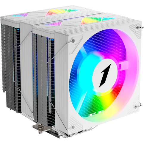 Кулер 1STPLAYER CRYO CY12L-D White