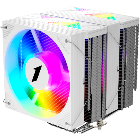 Кулер 1STPLAYER CRYO CY12L-D White - CY12L-D-WH - фото 3