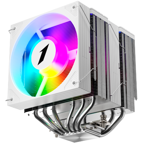 Кулер 1STPLAYER CRYO CY12L-D White - CY12L-D-WH - фото 4