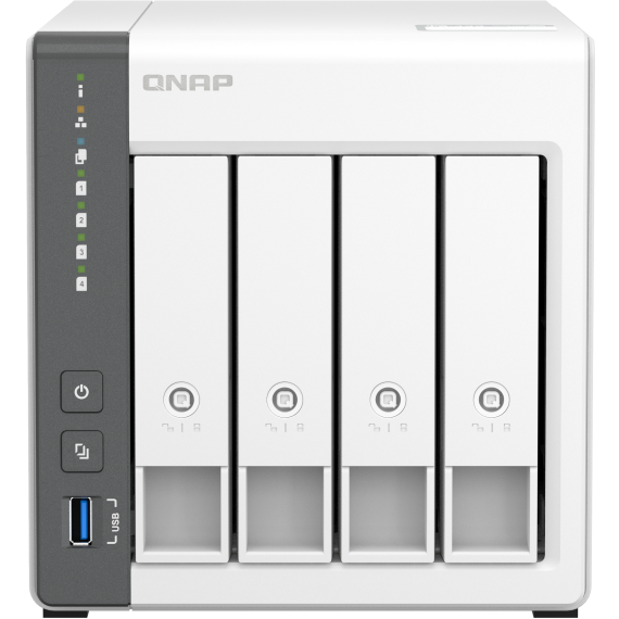 Сетевое хранилище (NAS) QNAP TS-433-4G - фото 3
