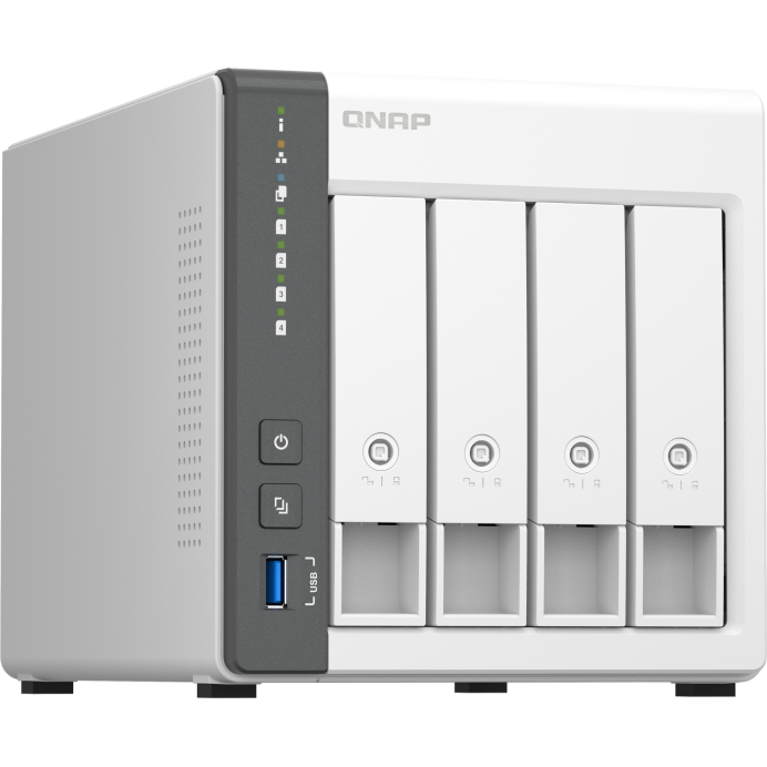 Сетевое хранилище (NAS) QNAP TS-433-4G - фото 4