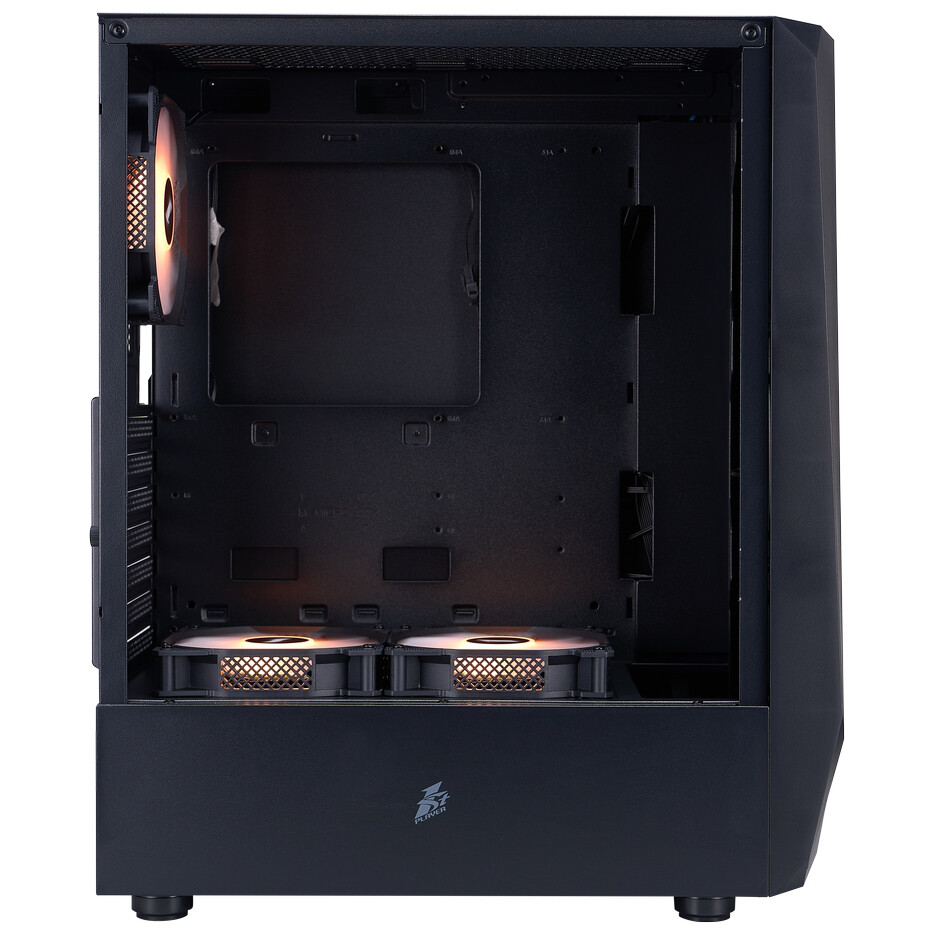 Корпус 1STPLAYER INFINITE SPACE IS6 ARGB Black - IS6-BK-2F7R-1F7 - фото 4