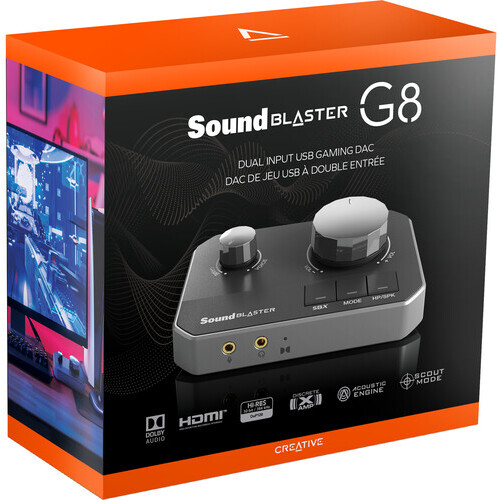 Звуковая карта Creative Sound Blaster G8 - 70SB190000000 - фото 7