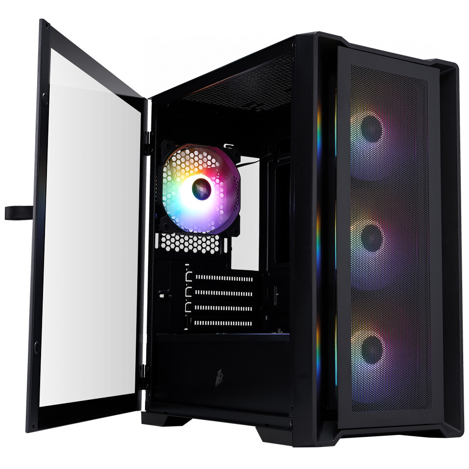 Корпус 1STPLAYER TRILOBITE T4 FRGB Black - T4-BK-4F1 - фото 4