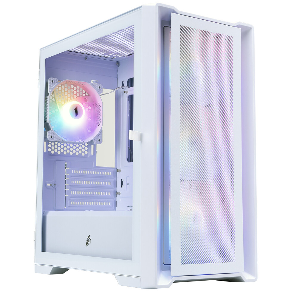 Корпус 1STPLAYER TRILOBITE T4 FRGB White - T4-WH-4F1-W