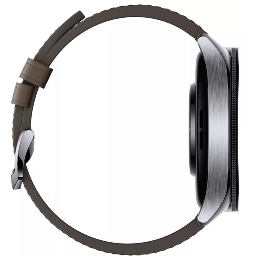 Умные часы Xiaomi Watch 2 Pro LTE Silver Case with Brown Leather Strap (M2233W1) - BHR7210GL - фото 3