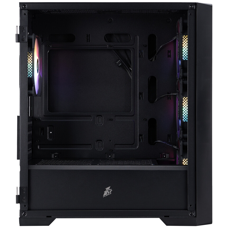 Корпус 1STPLAYER TRILOBITE T4-G FRGB Black - T4-G-BK-4F1 - фото 5