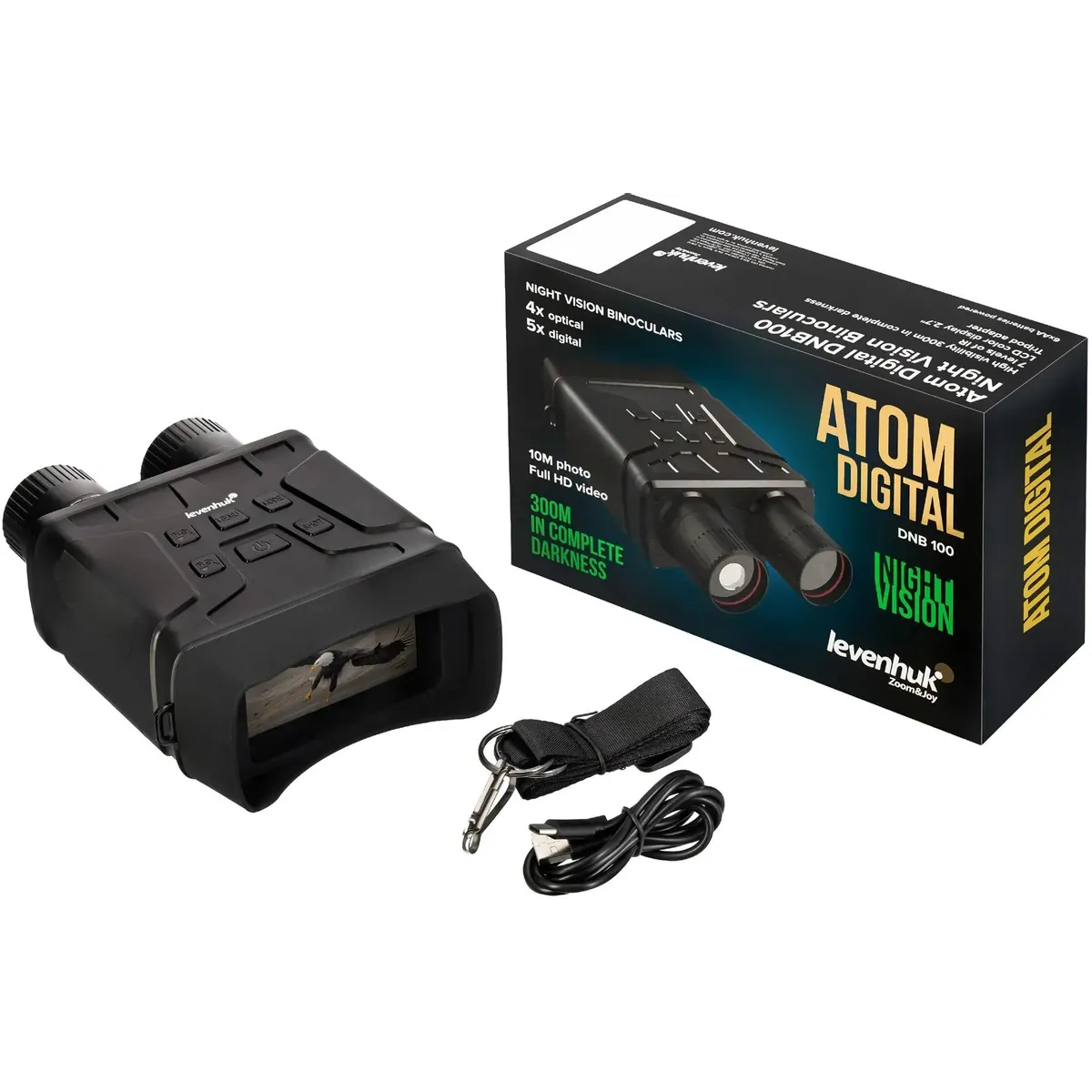 Бинокль Levenhuk Atom Digital DNB100 - 81701 - фото 10