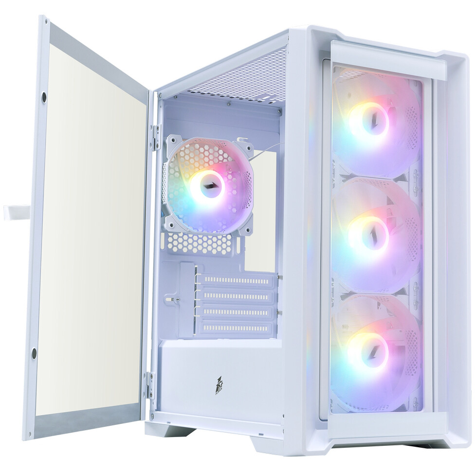 Корпус 1STPLAYER TRILOBITE T4-G FRGB White - T4-G-WH-4F1-W - фото 4