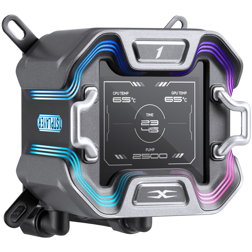 Система жидкостного охлаждения 1STPLAYER X-360 Black - X-360-BK - фото 7