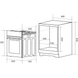 Духовой шкаф ZUGEL ZOE452W