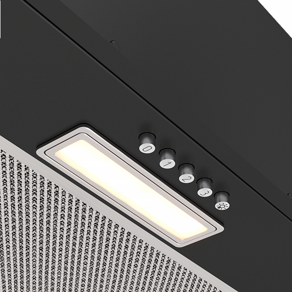 Вытяжка Elikor Cube Basic 60П-500-К3Д Black - 294089 - фото 4