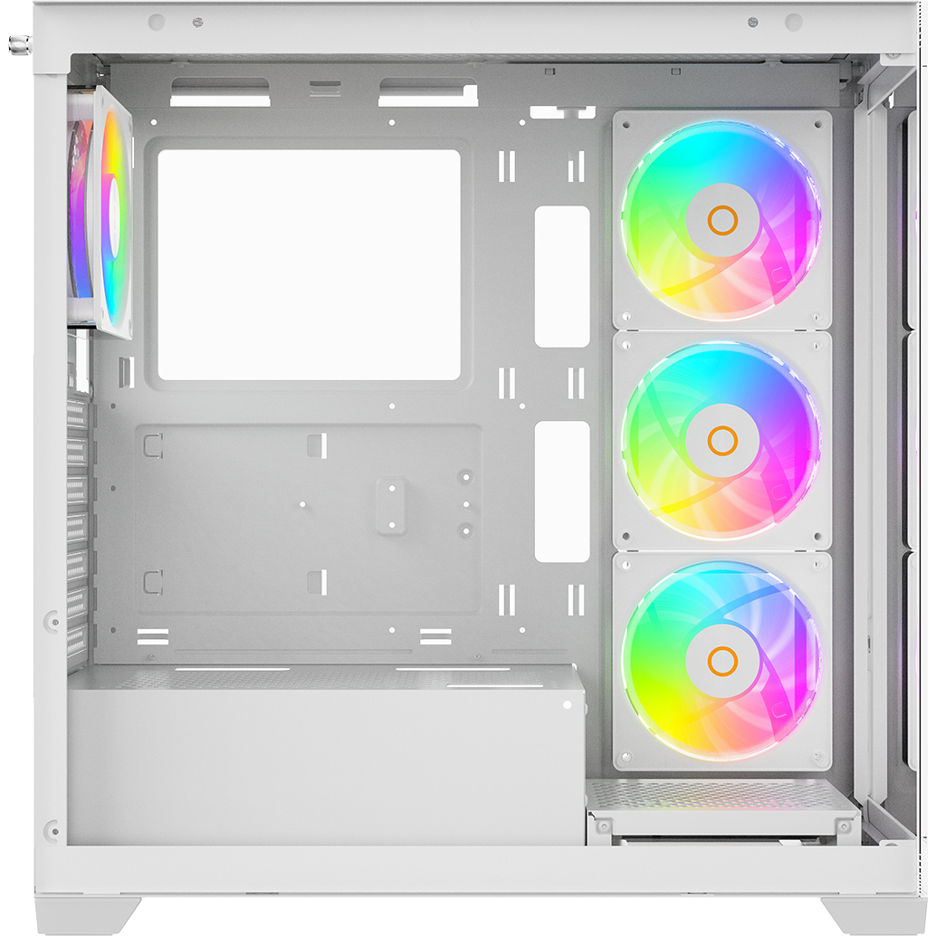 Корпус Ocypus Gamma C72 WH ARGB - Gamma-C72-WHD400XX-GL - фото 4