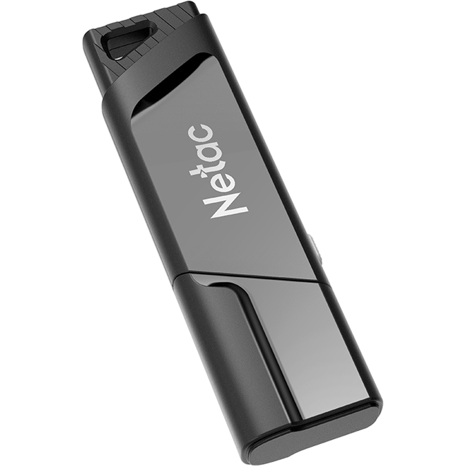 USB Flash накопитель 32Gb Netac U336 USB3.2 Black - NT03U336S-032G-32BK - фото 3