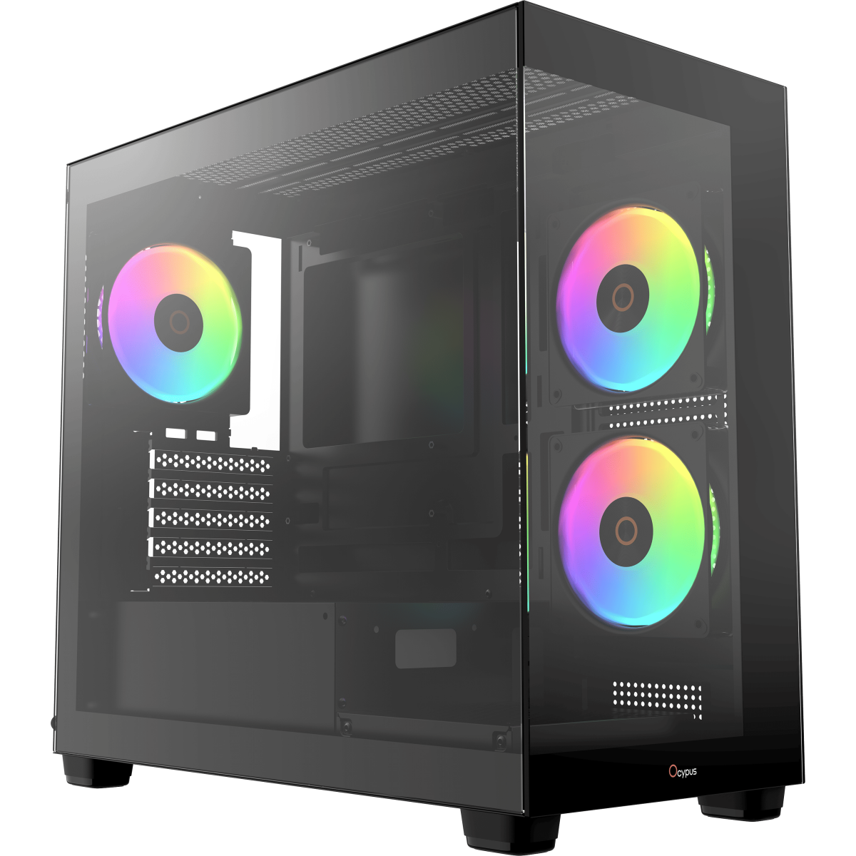 Корпус Ocypus Gamma C52 BK ARGB - Gamma-C52-BKD300XX-GL