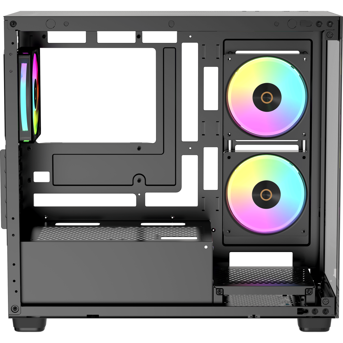 Корпус Ocypus Gamma C52 BK ARGB - Gamma-C52-BKD300XX-GL - фото 4