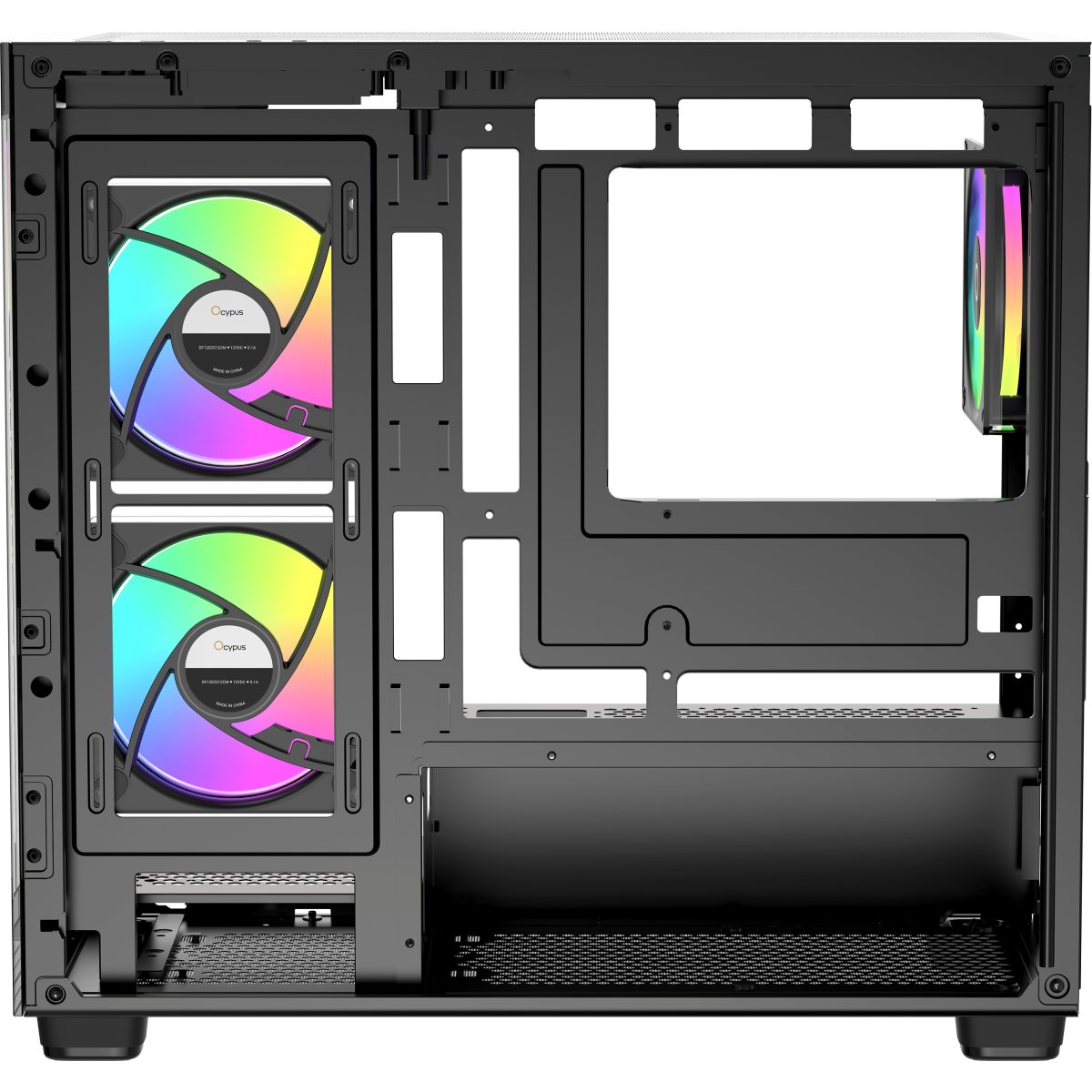 Корпус Ocypus Gamma C52 BK ARGB - Gamma-C52-BKD300XX-GL - фото 5