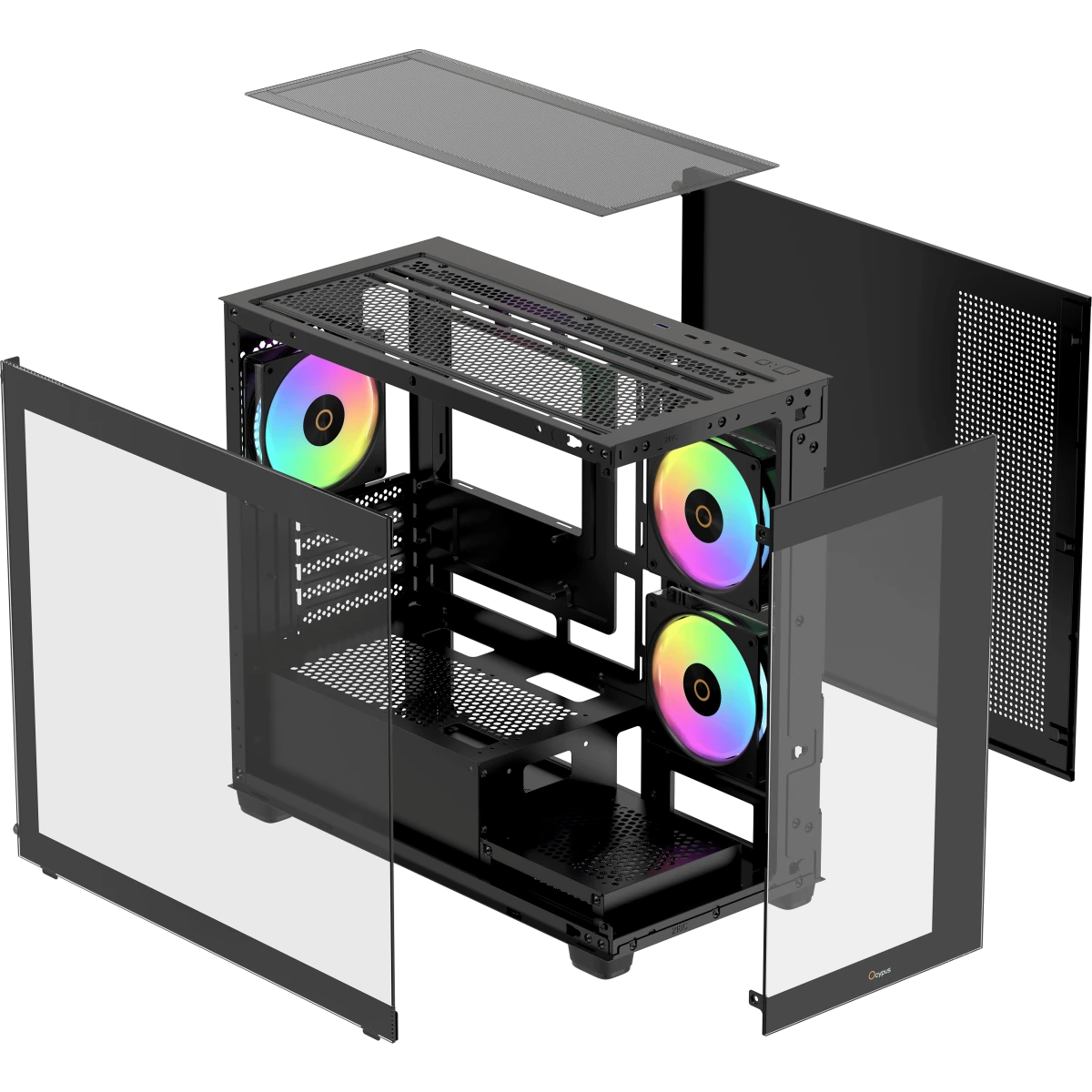 Корпус Ocypus Gamma C52 BK ARGB - Gamma-C52-BKD300XX-GL - фото 8