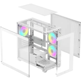 Корпус Ocypus Gamma C52 WH ARGB (Gamma-C52-WHD300XX-GL)