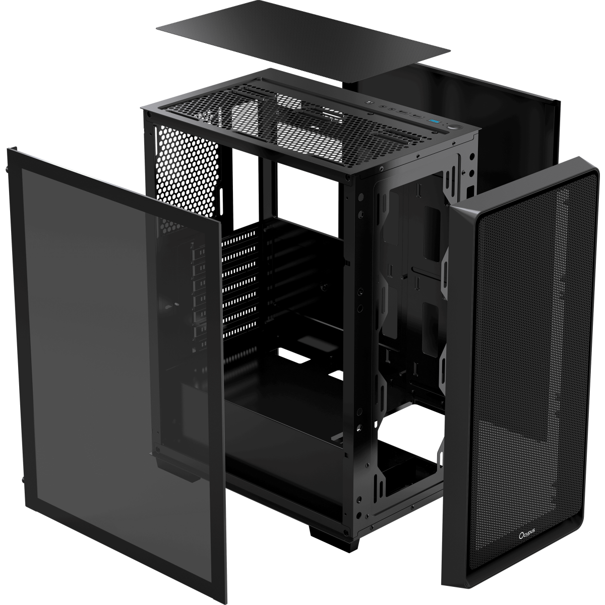 Корпус Ocypus Gamma C60 BK - Gamma-C60-BKG000XX-GL - фото 8