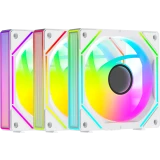 Вентилятор для корпуса Ocypus Gamma F12 UNI WH ARGB REVERSE BLADE (3 шт.) (Gamma-F12-WH3AM01U-GL)