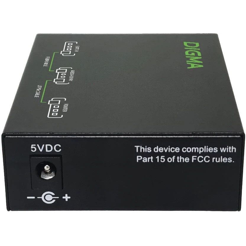 Медиаконвертер Digma DMC-1F53-20B - фото 2