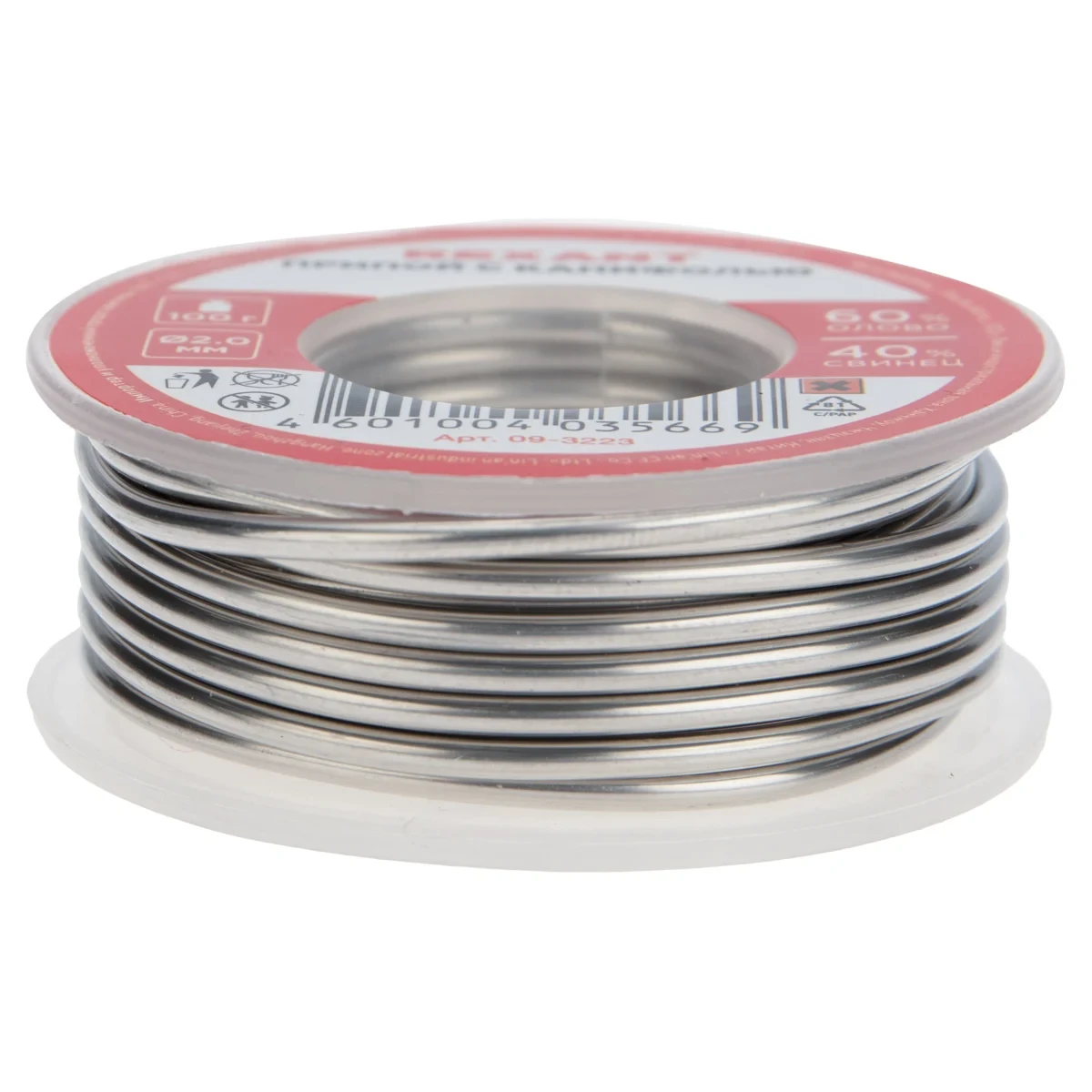 Припой с канифолью Rexant 09-3223 - фото 2