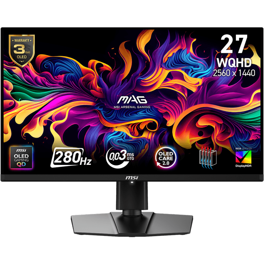Монитор MSI 27" MAG 271QP QD-OLED X28