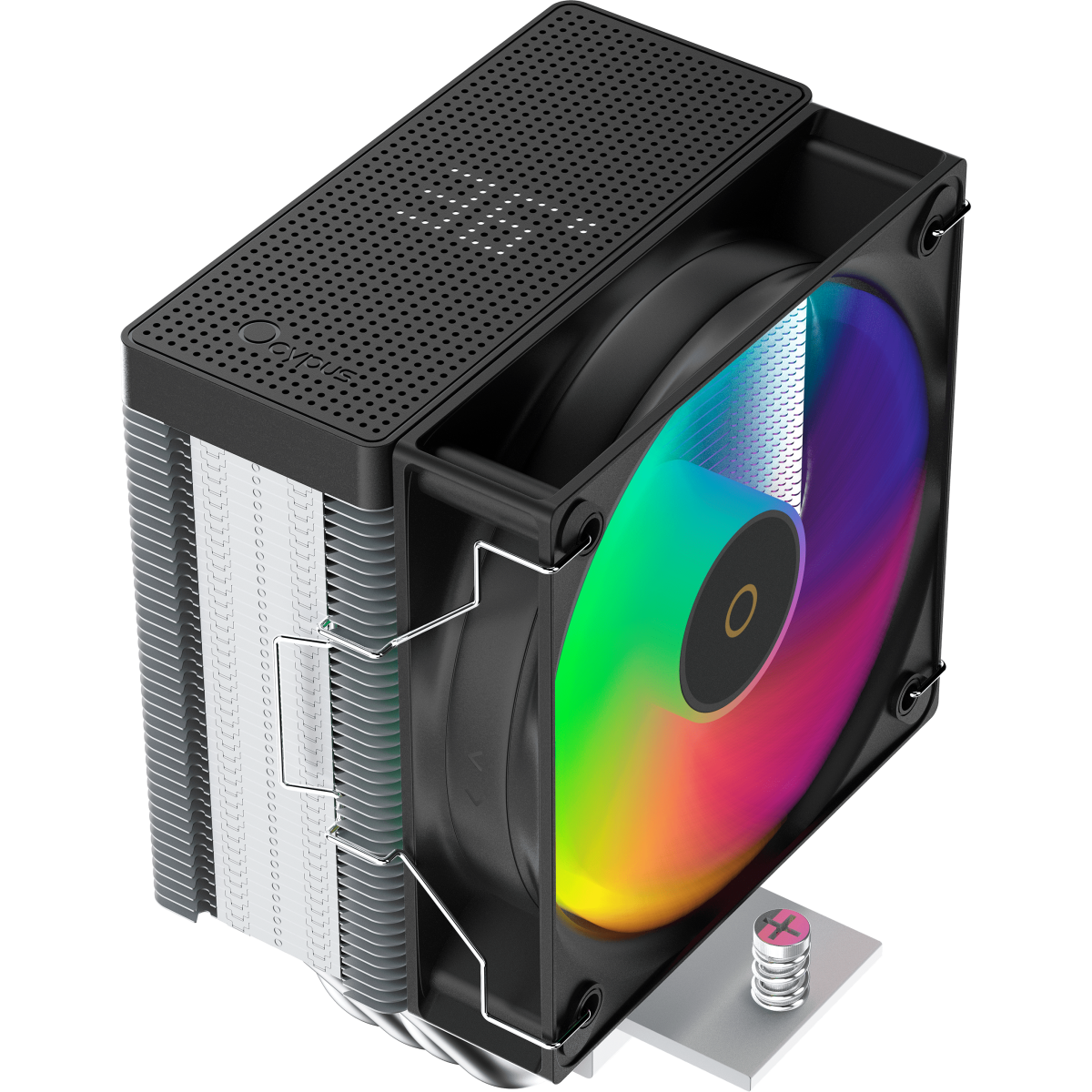 Кулер Ocypus Gamma A40 BK ARGB Digital - Gamma-A40-BK1NAWD00X-GL