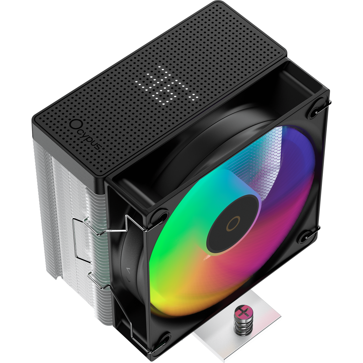 Кулер Ocypus Gamma A40 BK ARGB Digital - Gamma-A40-BK1NAWD00X-GL - фото 2