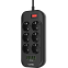 Сетевой удлинитель LDNIO SE6403 Black/Gray - LD_B4436 - фото 3