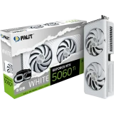 Видеокарта NVIDIA GeForce RTX 5060 Ti Palit White OC 8Gb (NE7506TU19P1-GB2062M)