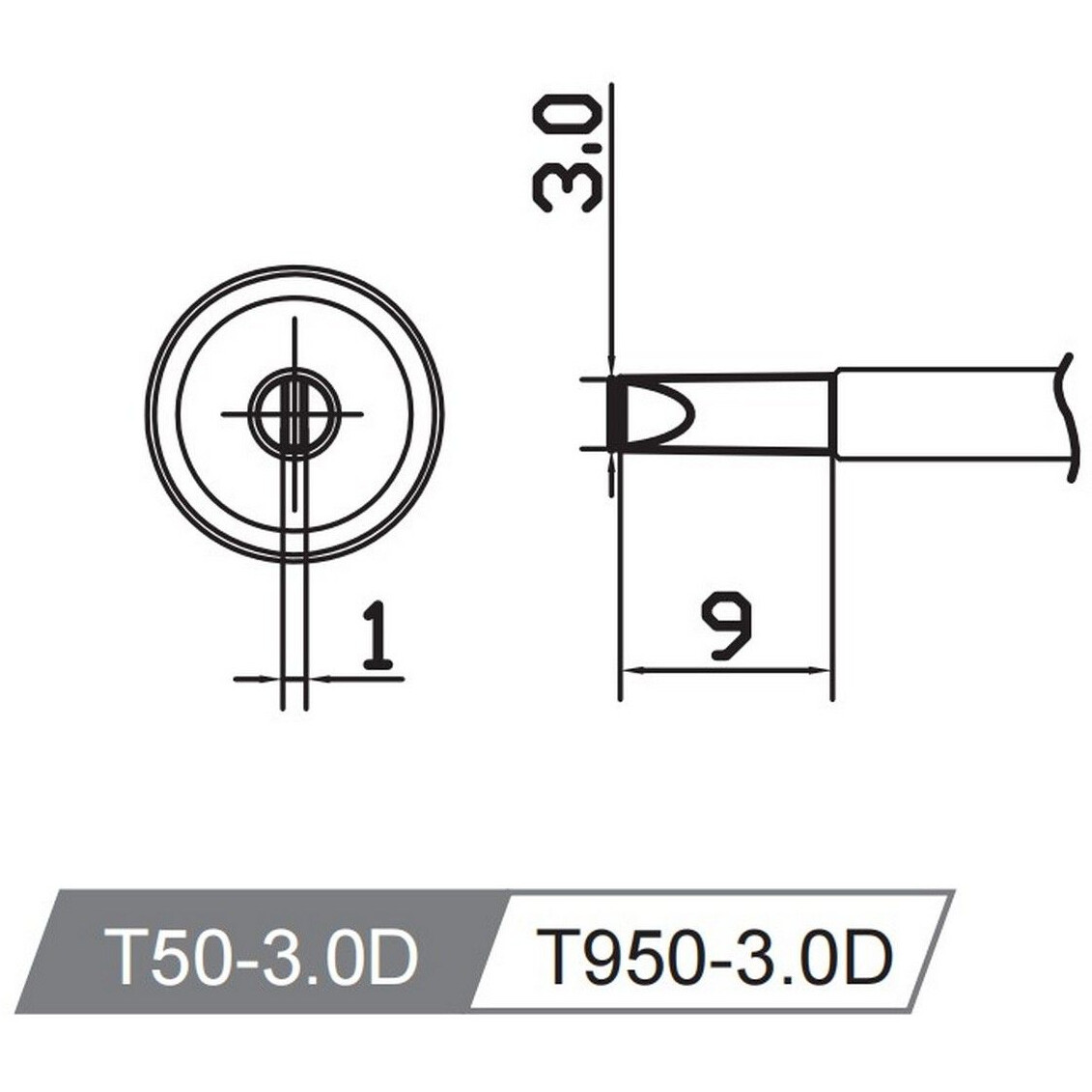 Жало Atten T50-3.0D - ACF029605 - фото 2