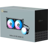 Система жидкостного охлаждения Ocypus Delta L24 BK ARGB V2 (Delta-L24-BK2AAWNN02X-GL)