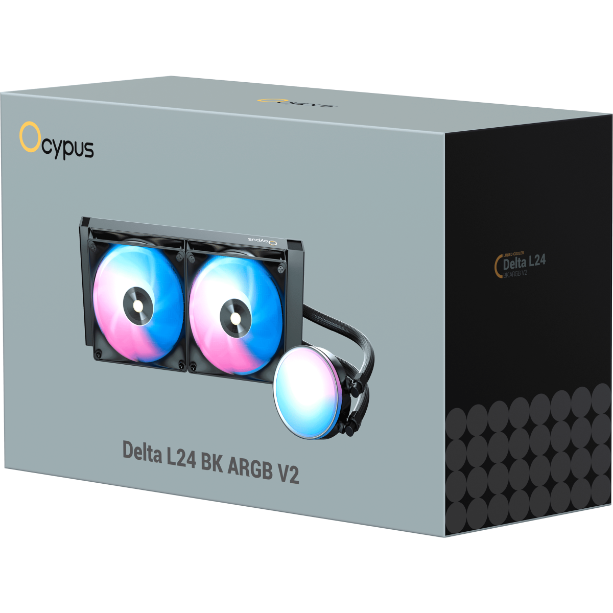 Система жидкостного охлаждения Ocypus Delta L24 BK ARGB V2 - Delta-L24-BK2AAWNN02X-GL - фото 8