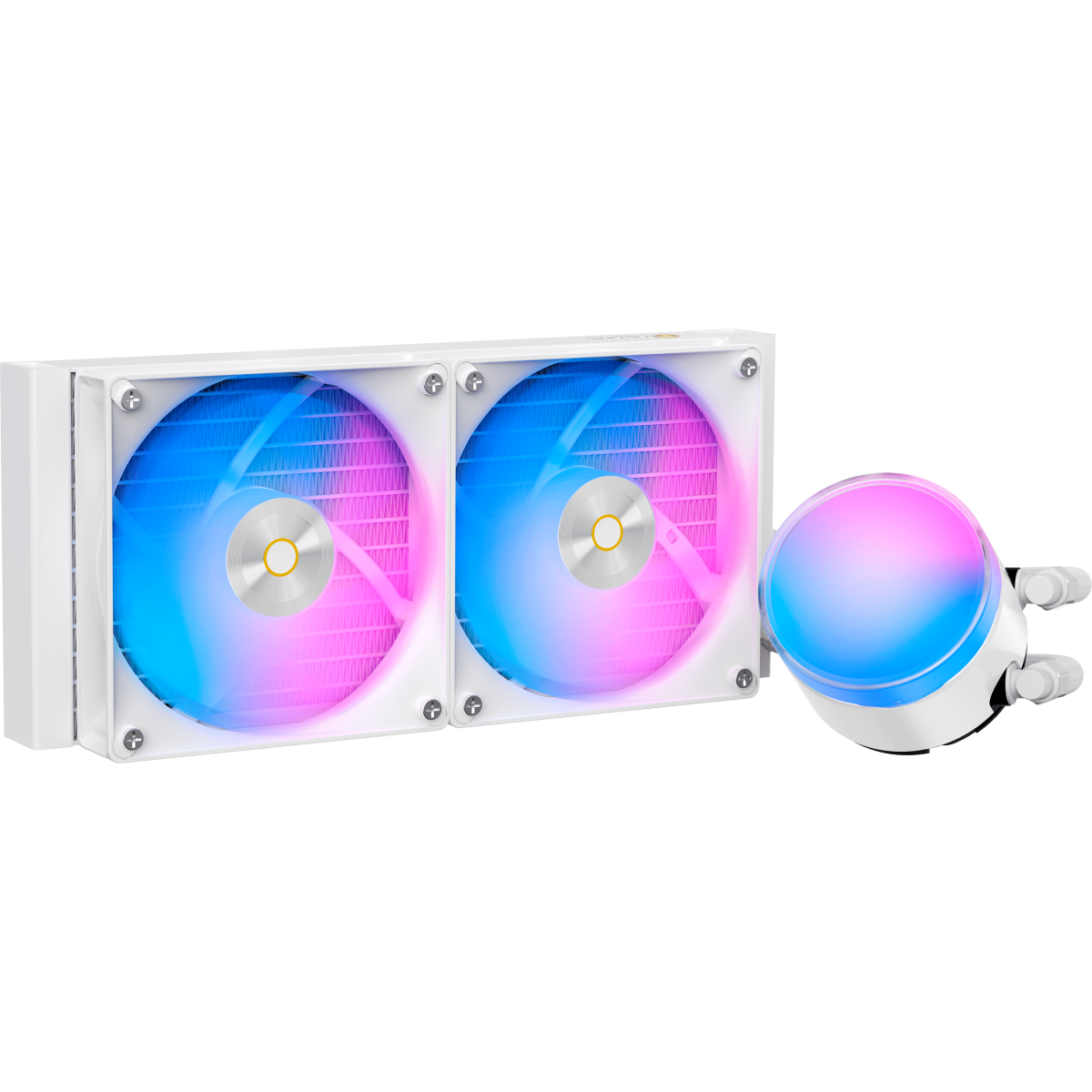 Система жидкостного охлаждения Ocypus Delta L24 WH ARGB V2 - Delta-L24-WH2AAWNN02X-GL