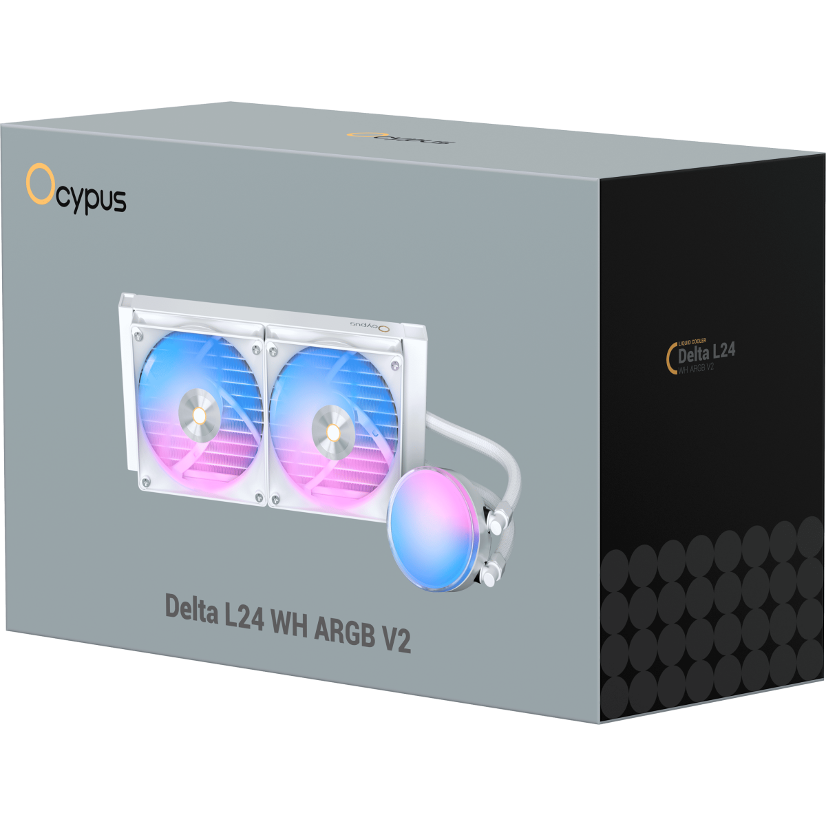 Система жидкостного охлаждения Ocypus Delta L24 WH ARGB V2 - Delta-L24-WH2AAWNN02X-GL - фото 8