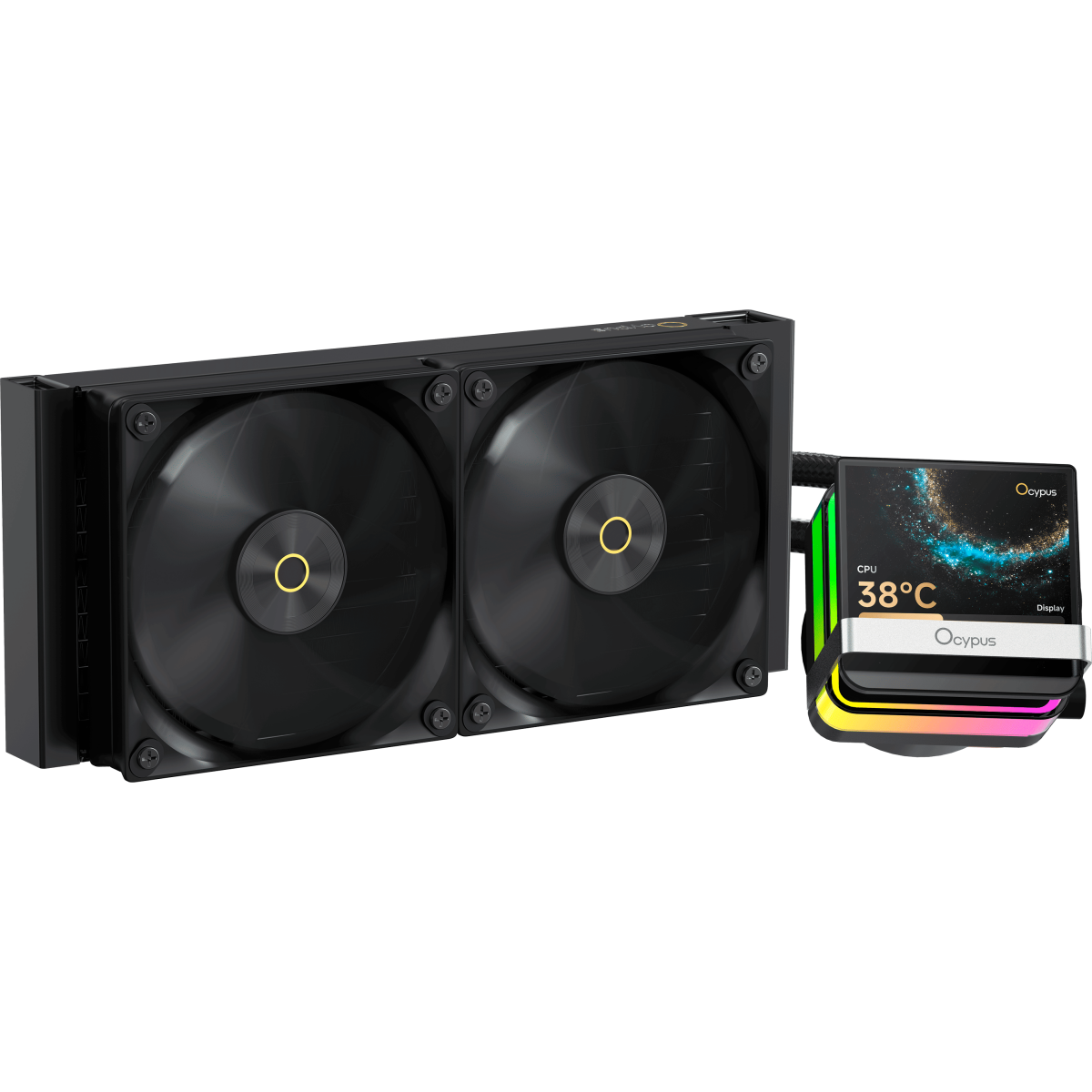 Система жидкостного охлаждения Ocypus Sigma L24 PRO BK - Sigma-L24-BK2ANWL00P-GL